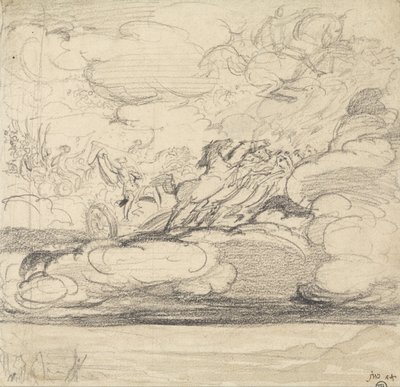 Elijah Casting off His Mantle by James Ward
